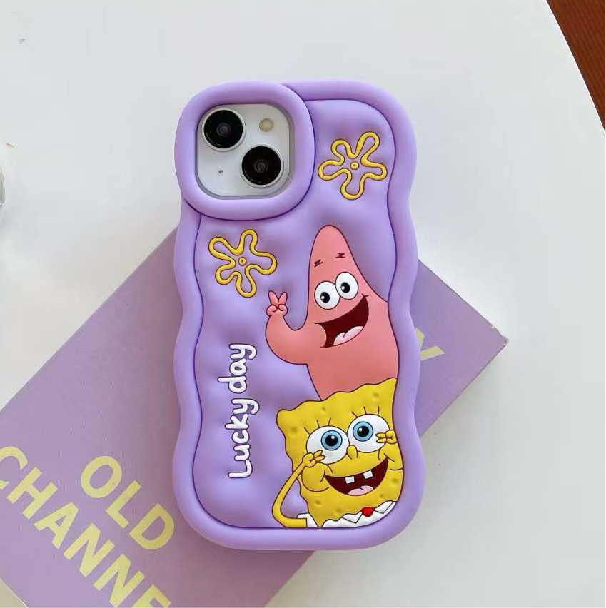 spongebob-and-patrick-silicon-phone-cases-for-iphone