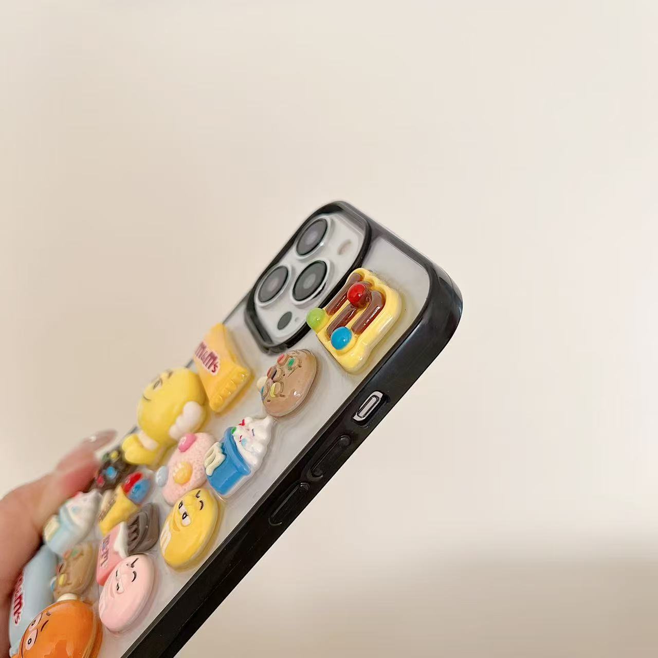 Candy Crush With Stone Bracelet Silicon Phone Cases
