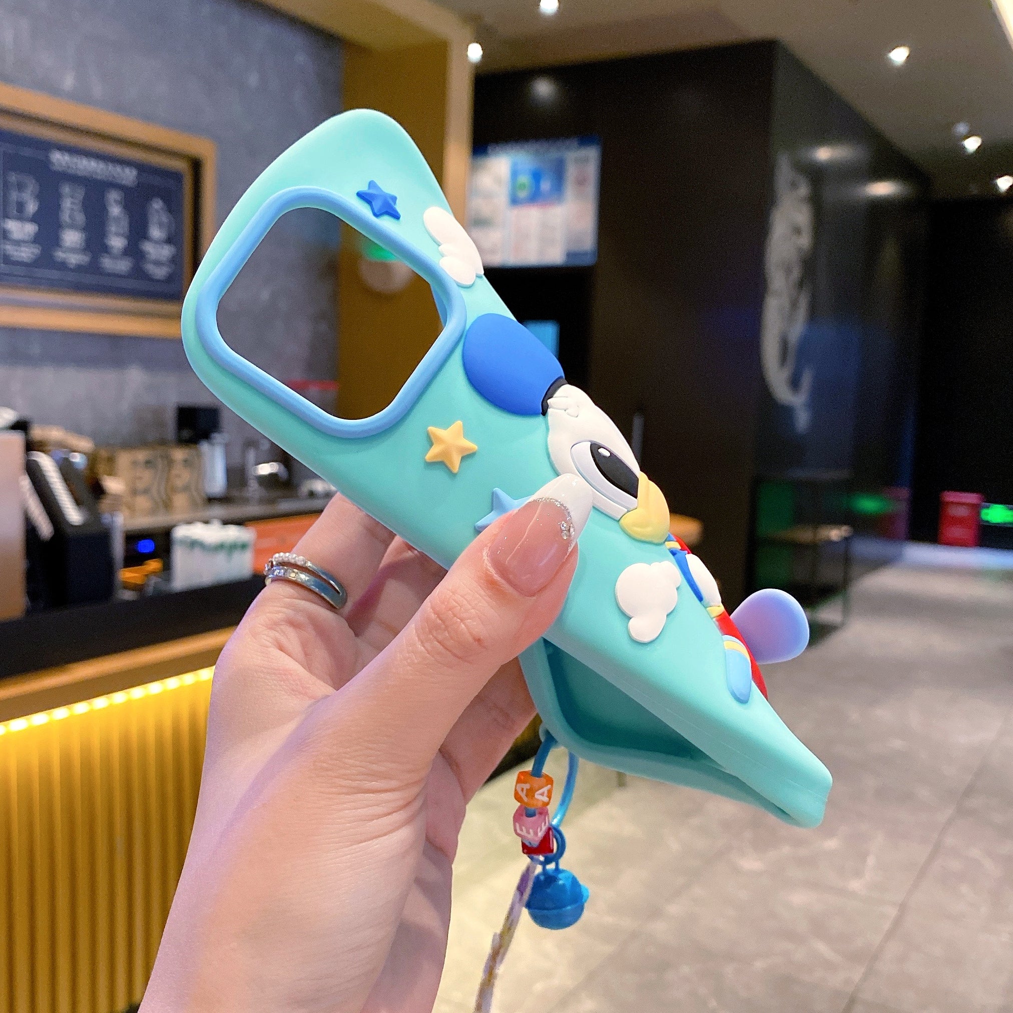 Flying Donald Duck Silicon Phone Case