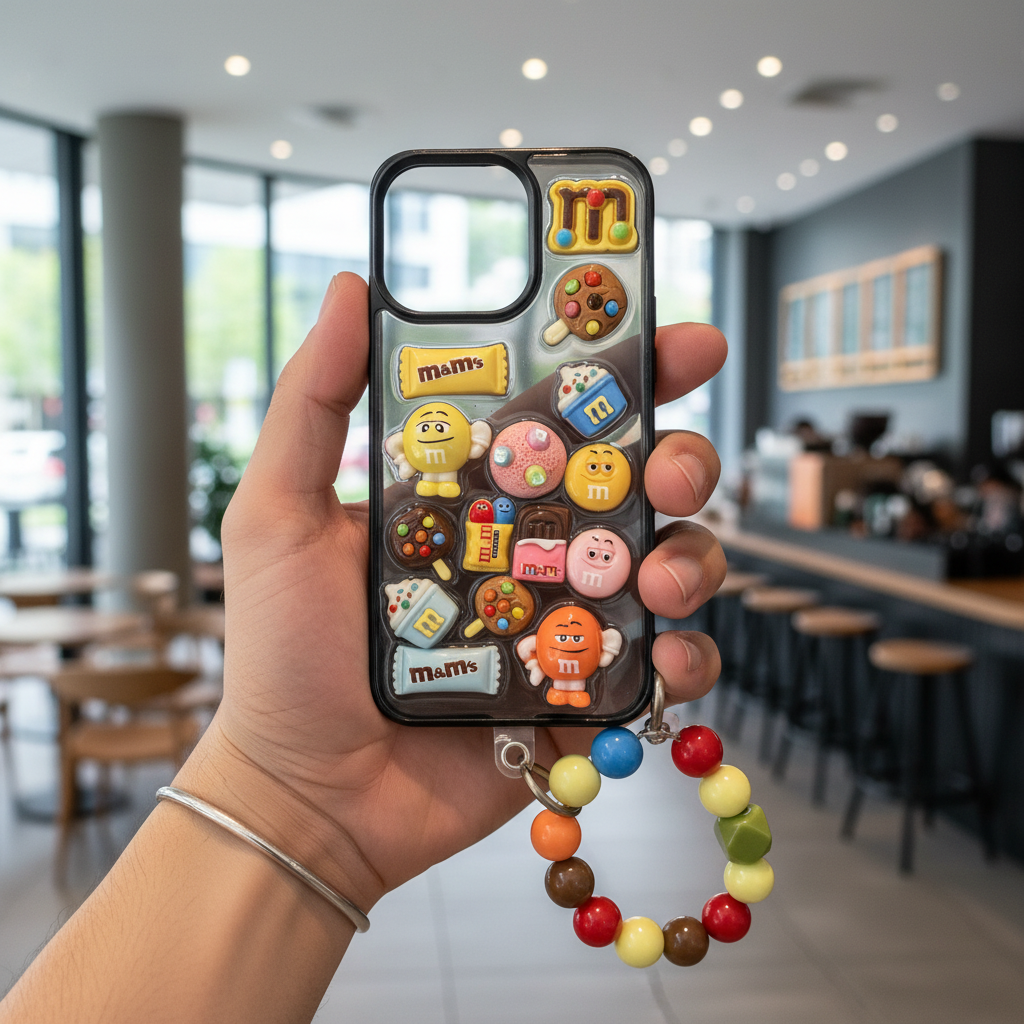 Candy Crush With Stone Bracelet - Phone Case For iPhone 14 Pro