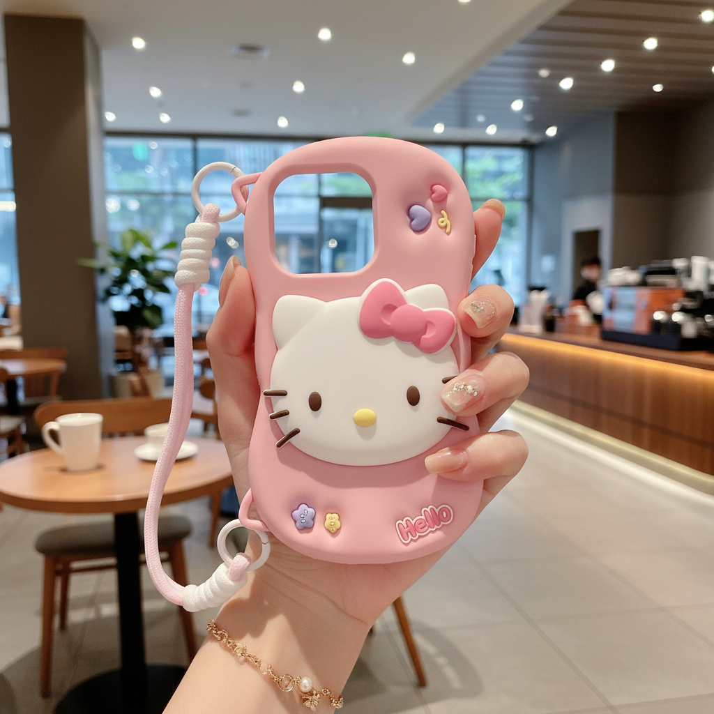 Paradise Kittyy Bag Silicon Phone Cases