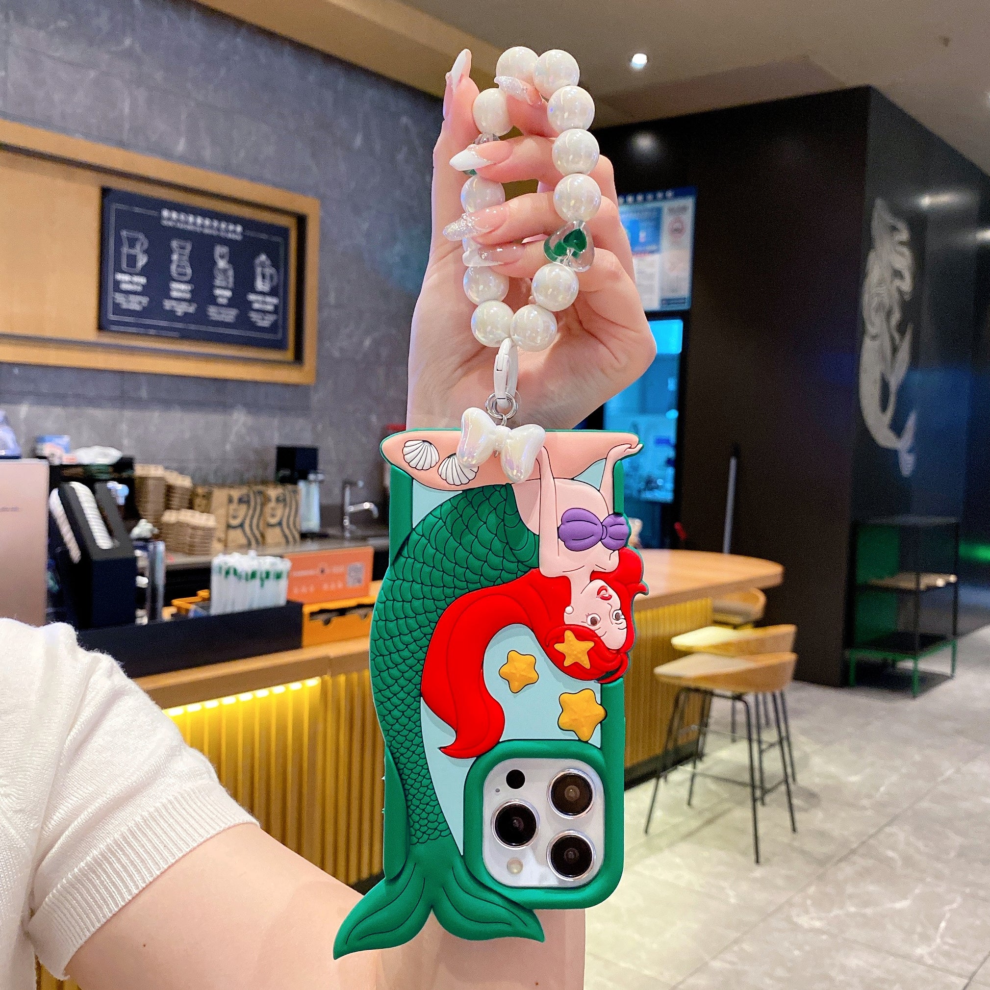 3D Mermaid Silicon Phone Cases