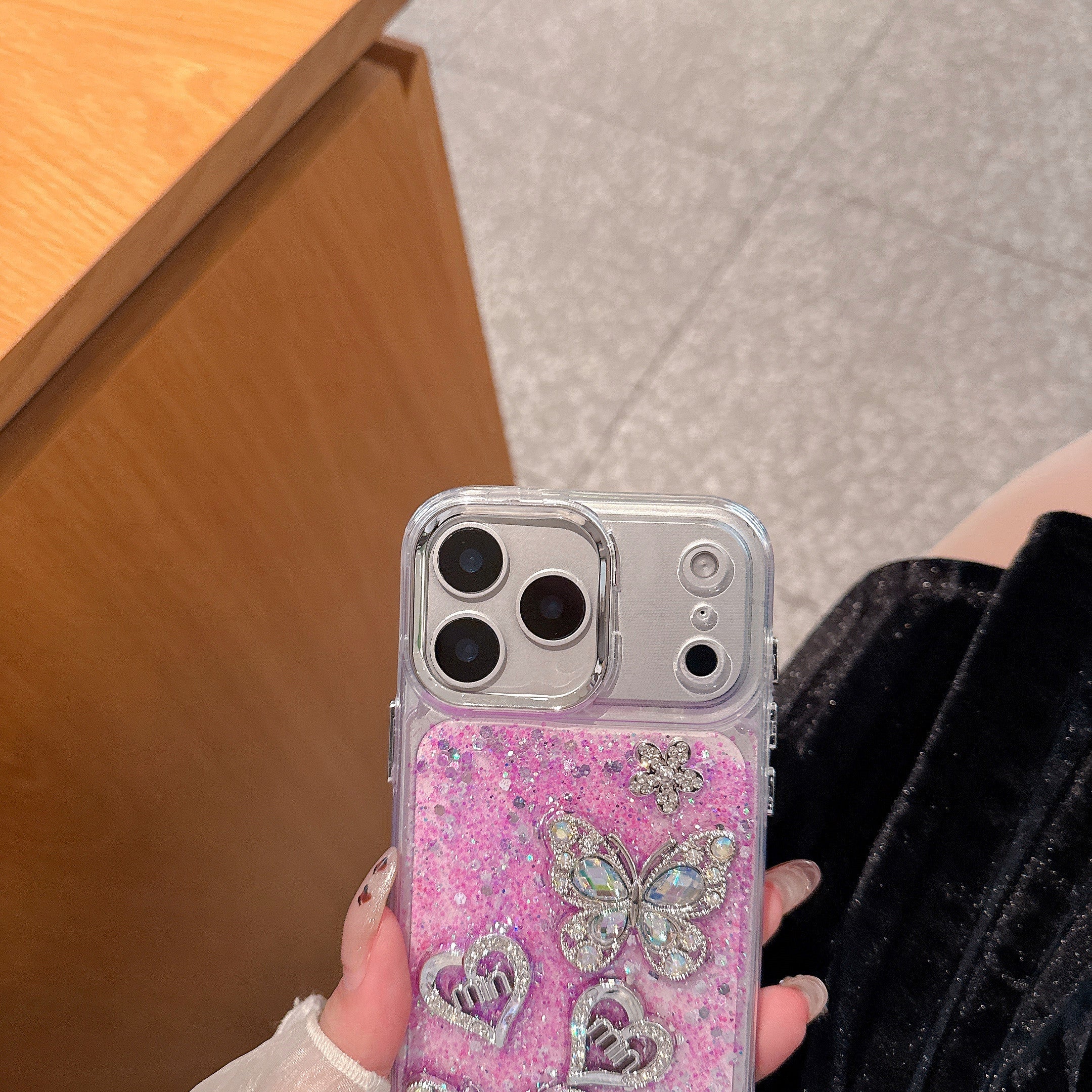 Angel Butterfly Love Silicone Phone Case For iPhone 13