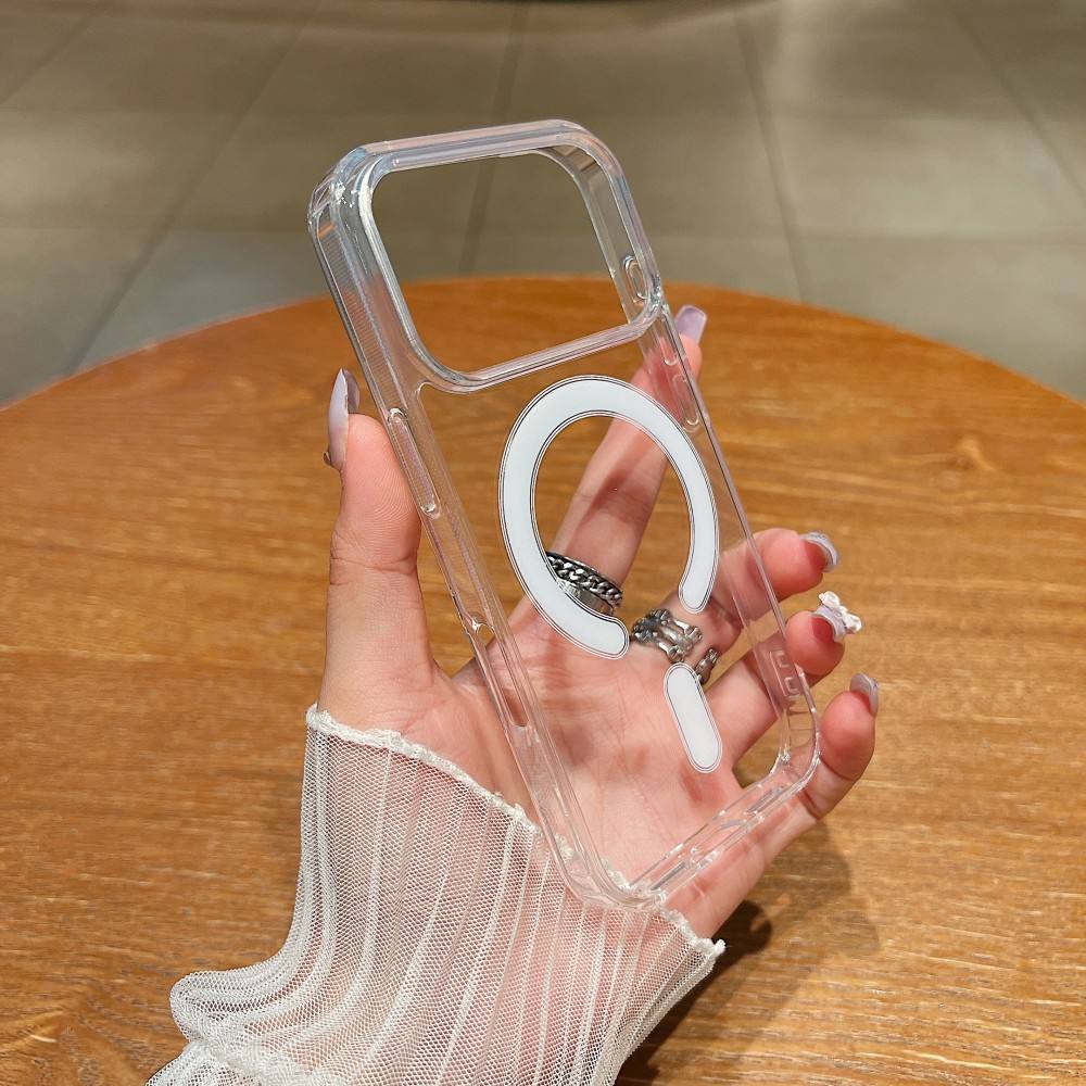 Anti-Yellow Magsafe Silicon (High-Quality) Phone Cases