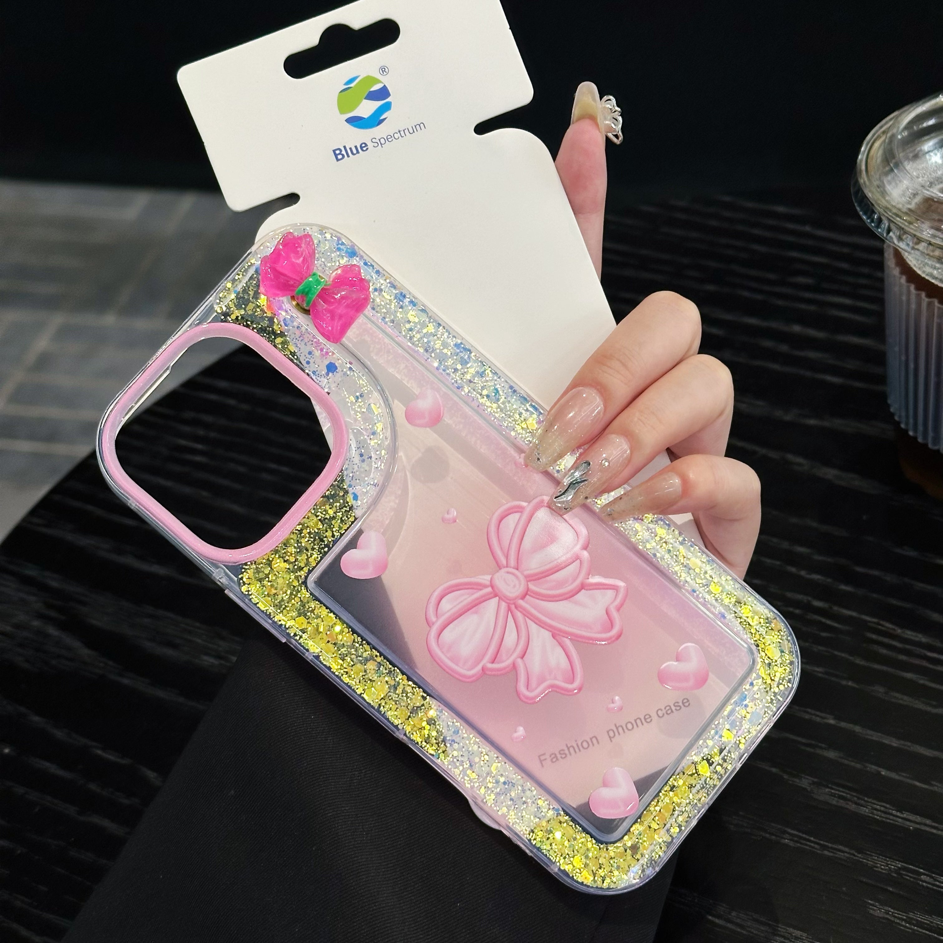 pink-bow-with-glitter-silicon-phone-case-for-iphone