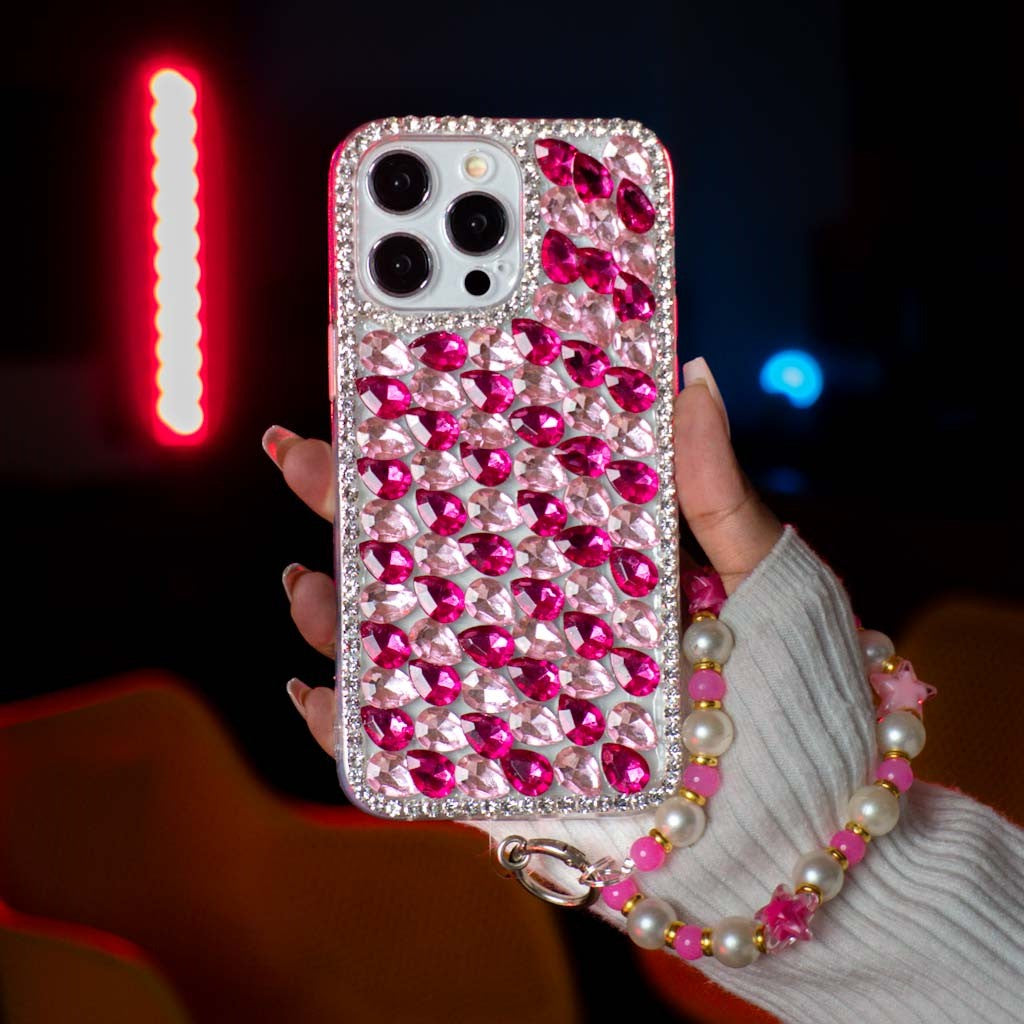 pink-diamond-with-pink-bracelet-silicon-phone-cases-for-iphone