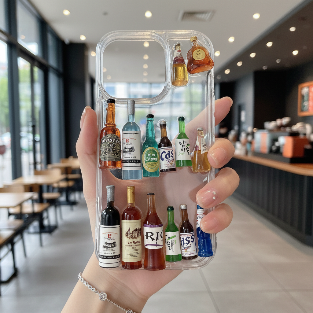 Mini Bar Bottle Case – Trendy Aesthetic Case