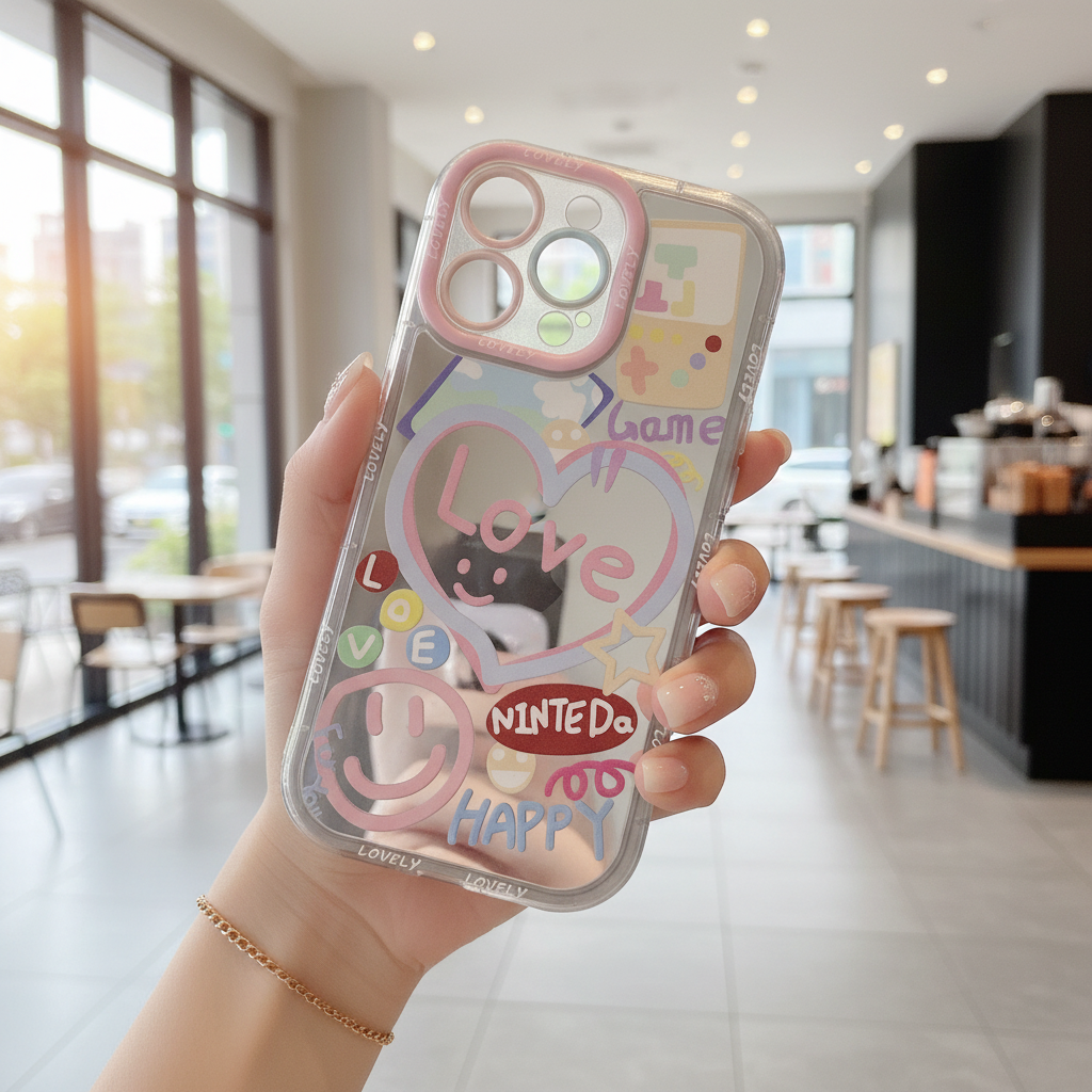 Love Game With Bracelet Mirror - Phone Case For iPhone 14 Pro