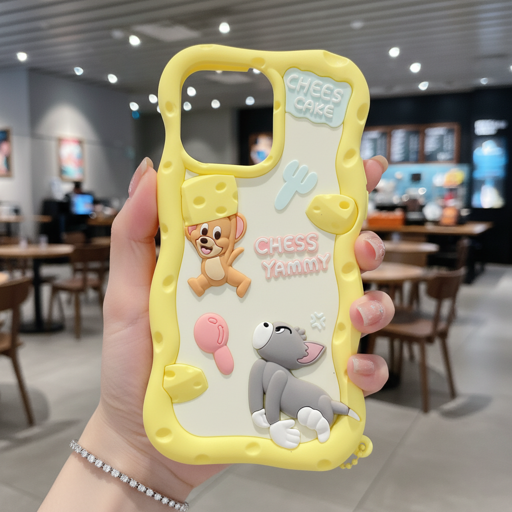 Tom & Jerry Chess Yammy - Phone Case For iPhone 14 Pro Max