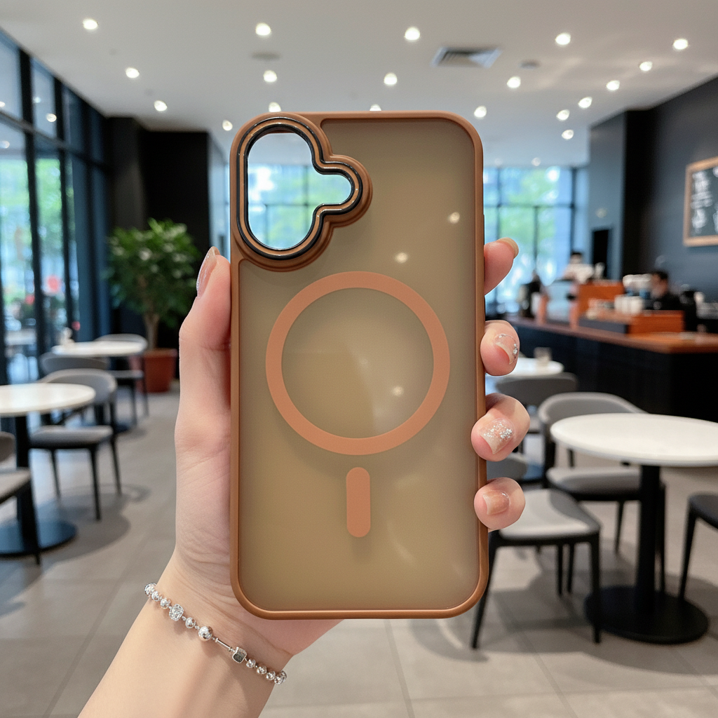 Sunset Tan MagSafe Compatible Phone Case - Slim Magnetic Protective Case